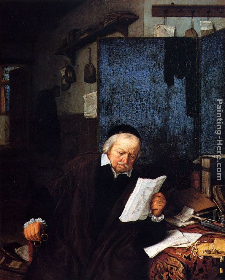 Adriaen van Ostade Lawyer In His Study